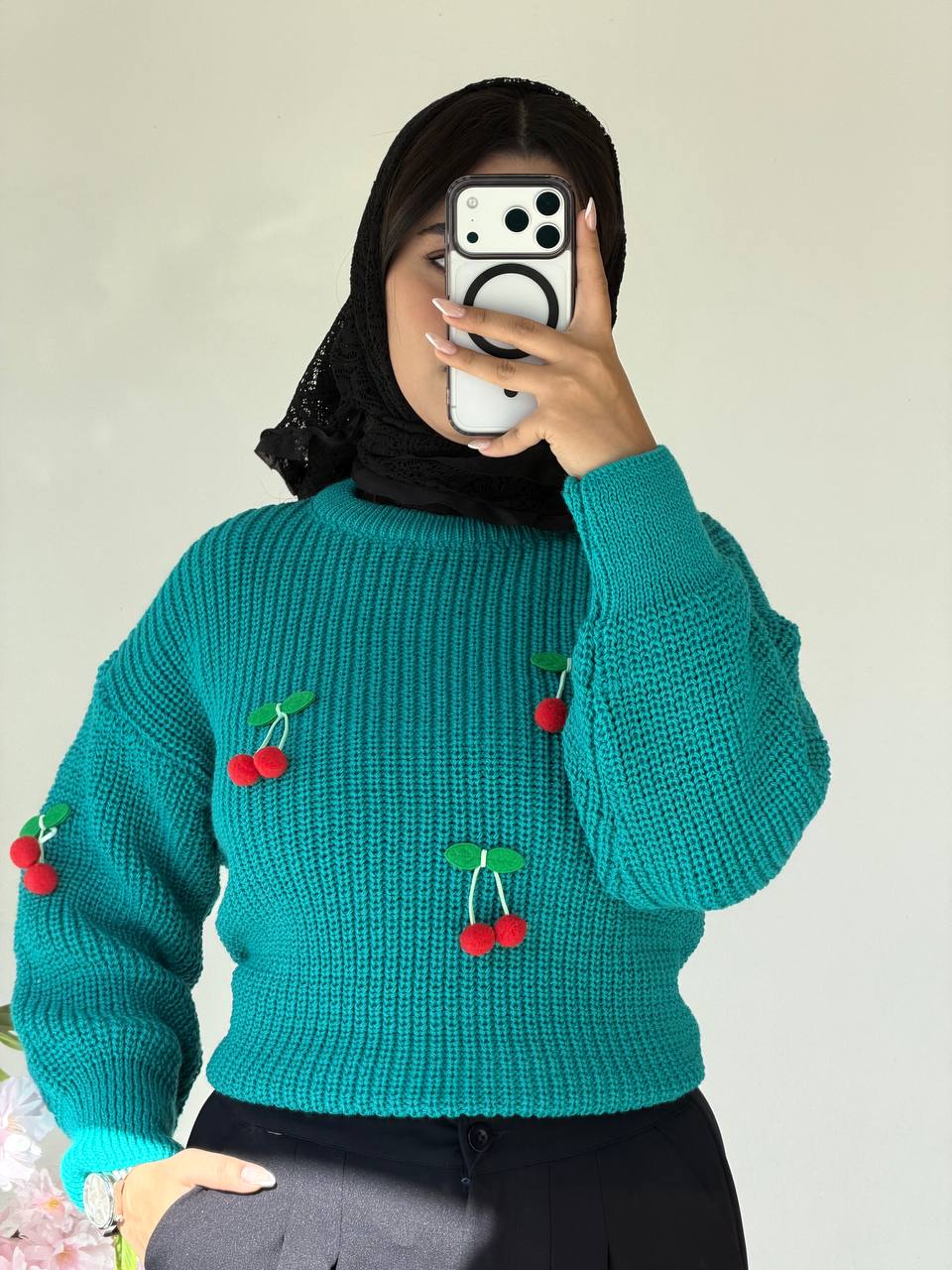 بافت دخترانه آلبالو